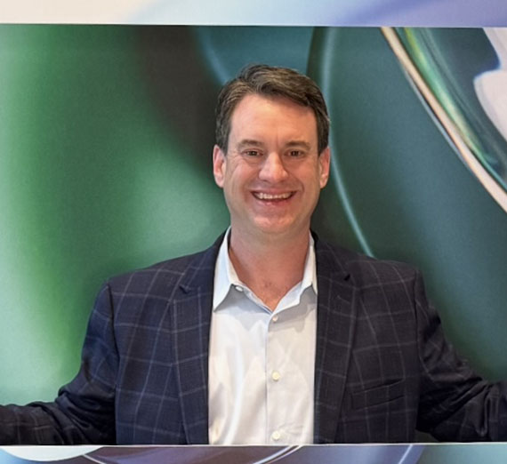 Megan Berlat in her office